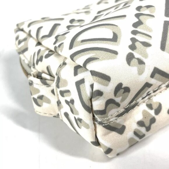 FENDI 8N0179 SKIMS collaboration Skims logo Makeup pouch Cosmetics Pouch - Picture 5 of 12